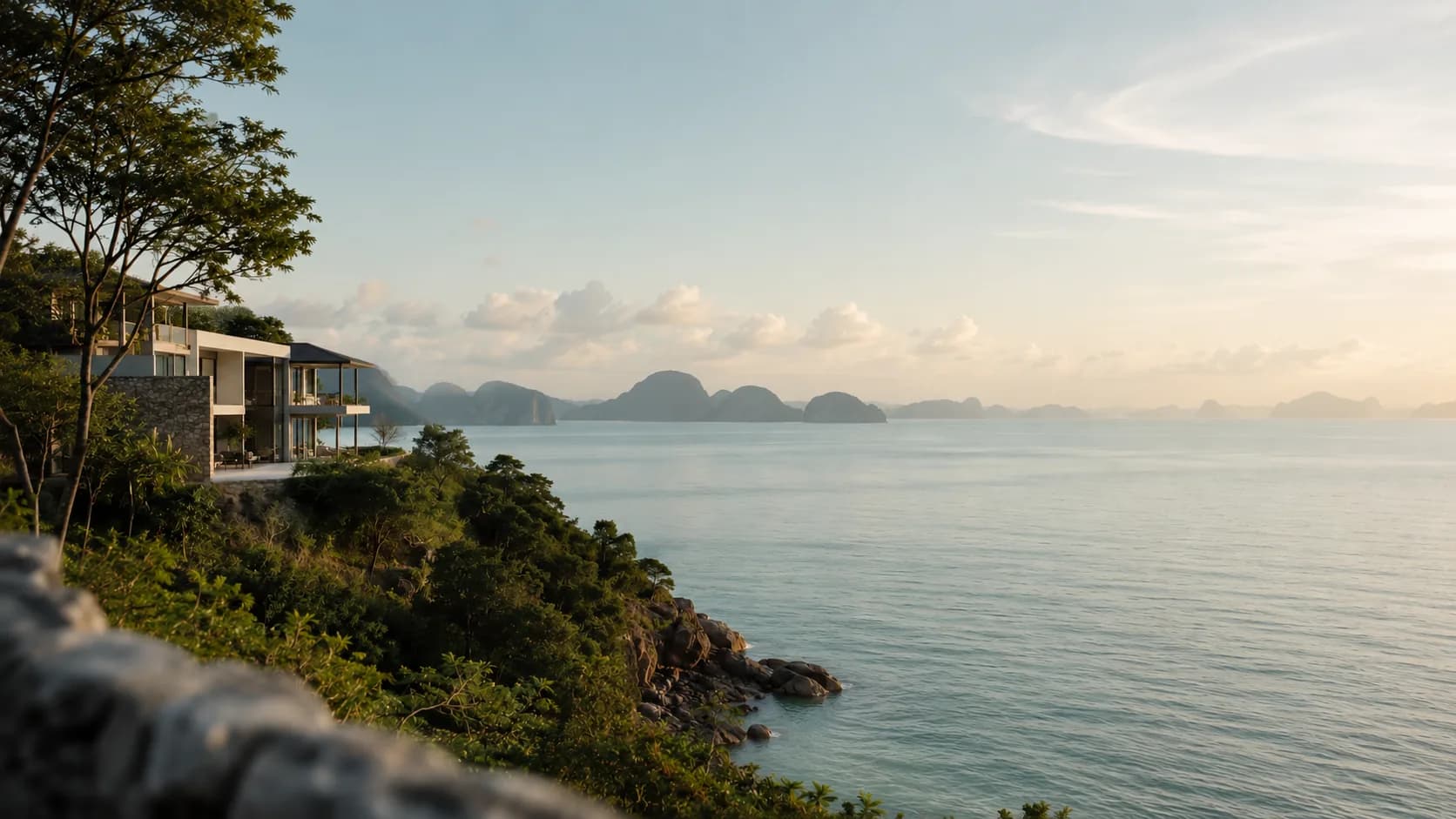 Luxury villa in Phuket with ocean view